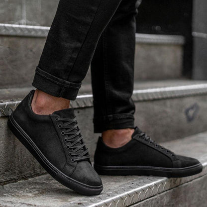 ✅High -quality Dedication✅Men's Classic Solid Color Genuine Cowhide Casual Shoes
