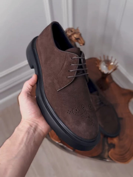 ✅High -quality Dedication✅Men's Handmade Classic Suede Casual Shoes
