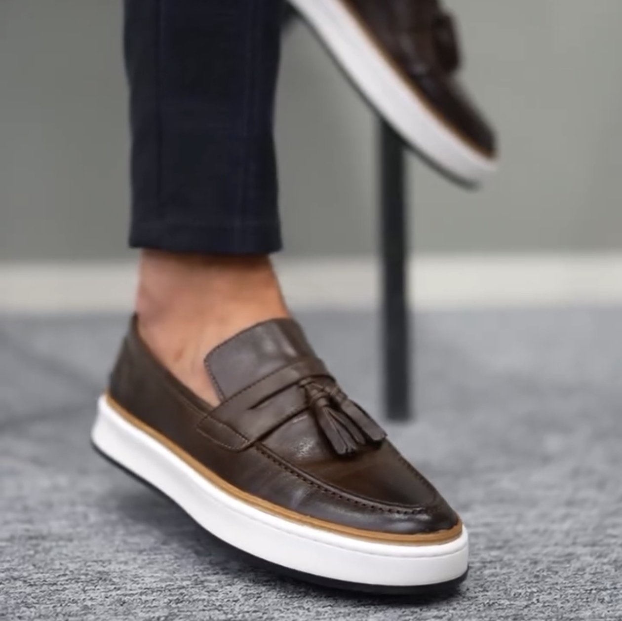 ✅High -quality Dedication✅Men's New British Style Genuine Cowhide Versatile Casual Shoes