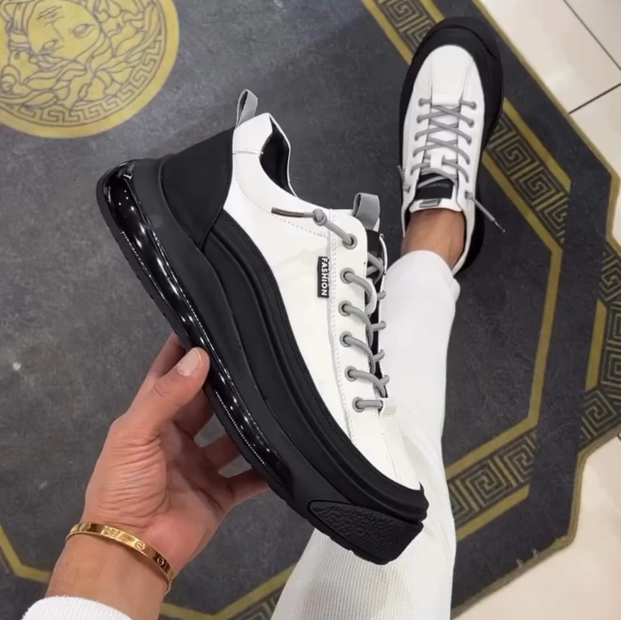 ✅High -quality Dedication✅Men's Classic Genuine Cowhide Air-cushioned Casual Shoes