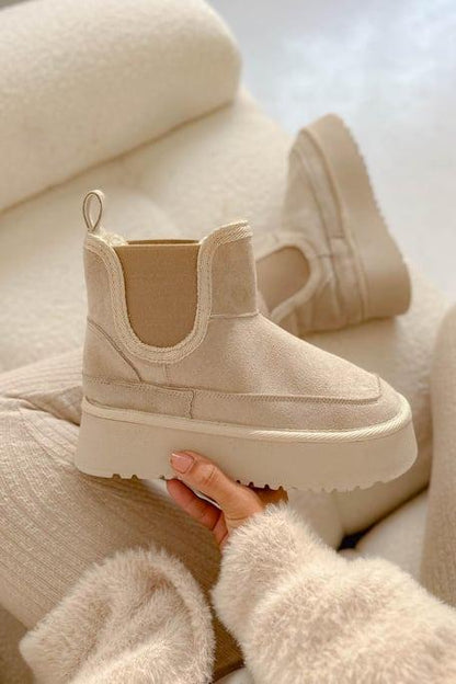 2023 New Winter High Quality Imported Artificial Suede Cotton Shoes