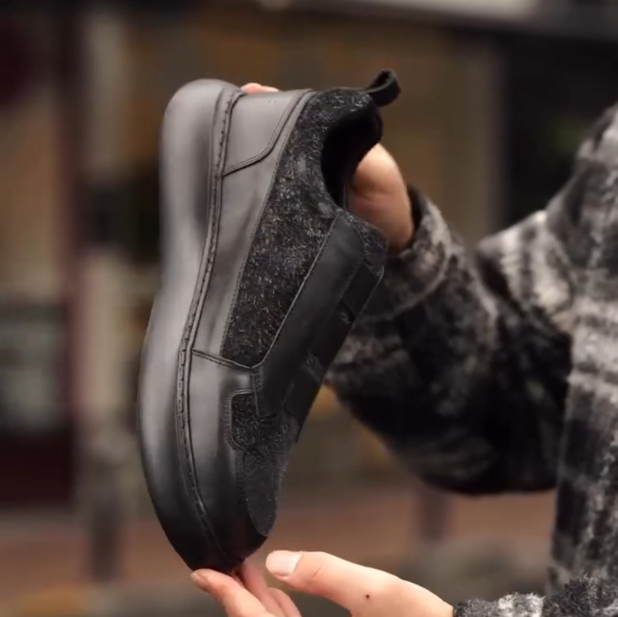 ✅High -quality Dedication✅Men's Classic Genuine Cowhide Slip-on Casual Shoes