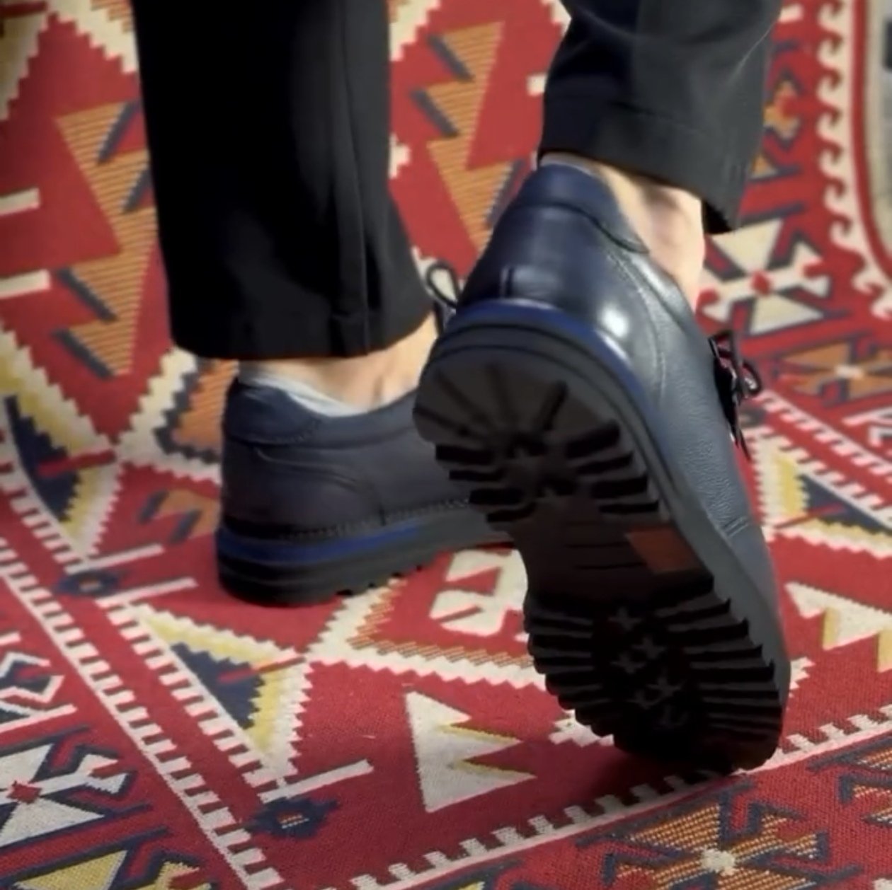 ✅High -quality Dedication✅Men's New Blue High Quality Genuine Leather Versatile Casual Shoes