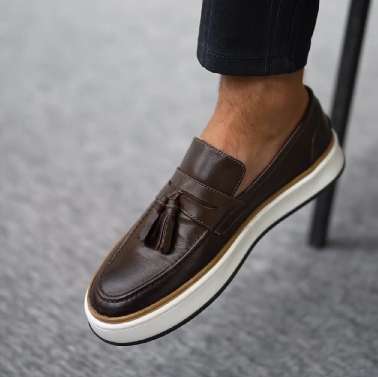 ✅High -quality Dedication✅Men's New British Style Genuine Cowhide Versatile Casual Shoes