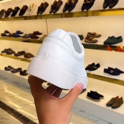 ✅High -quality Dedication✅Men's New Solid Color Genuine Leather Classic Casual Shoes