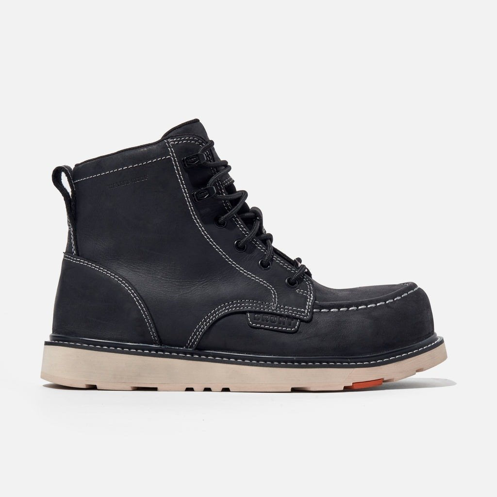 ✅High -quality Dedication✅Waterproof Casual Moc Toe Work Boot