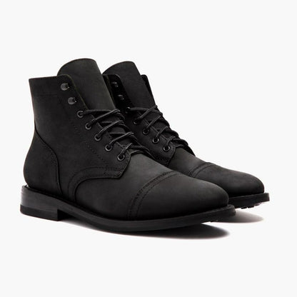 ✅High -quality Dedication✅Men's Retro Classic Solid Color Genuine Cowhide Casual Boots
