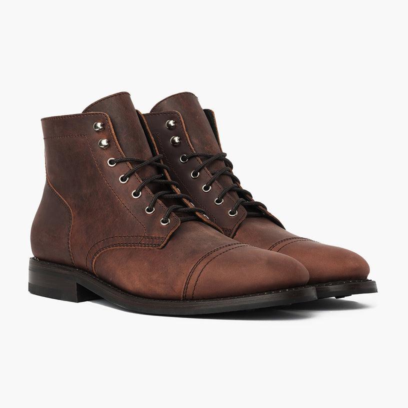 ✅High -quality Dedication✅Men's Retro Classic Solid Color Genuine Cowhide Casual Boots