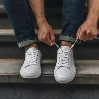 ✅High -quality Dedication✅Men's Classic Solid Color Genuine Cowhide Casual Shoes