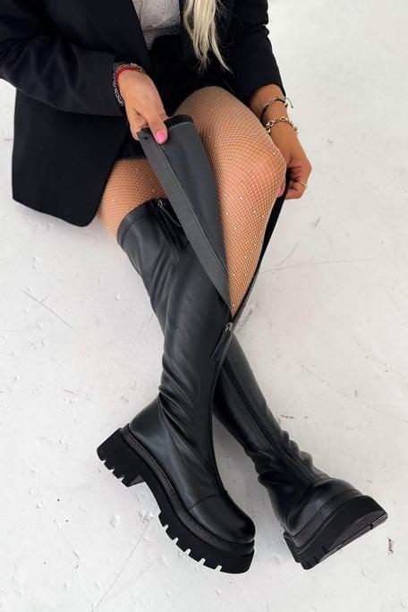 Women's New Autumn And Winter Front Zipper Boots