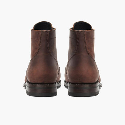 ✅High -quality Dedication✅Men's Retro Classic Solid Color Genuine Cowhide Casual Boots