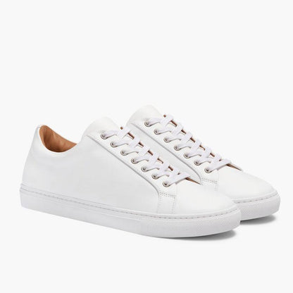 ✅High -quality Dedication✅Men's Classic Solid Color Genuine Cowhide Casual Shoes
