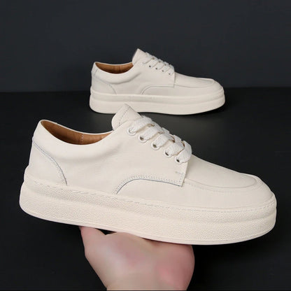 Soft Genuine Leather Versatile Casual Shoes