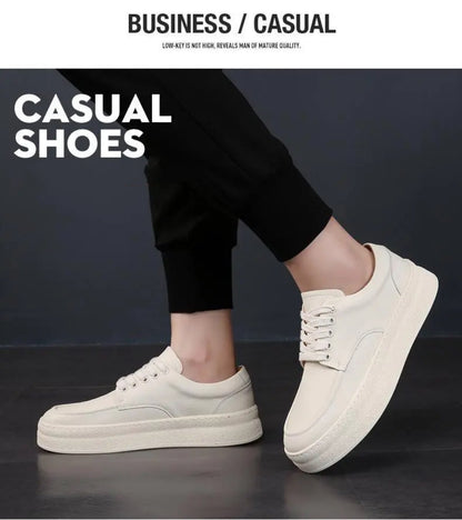 Soft Genuine Leather Versatile Casual Shoes