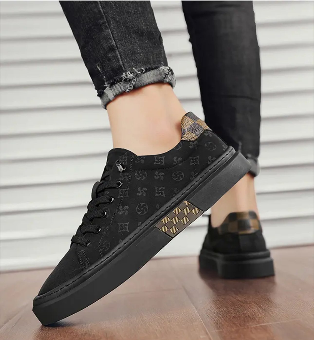 Retro Printed Soft Sole Comfortable Casual Shoes