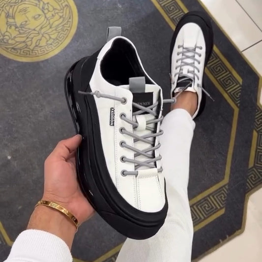 ✅High -quality Dedication✅Men's Classic Genuine Cowhide Air-cushioned Casual Shoes