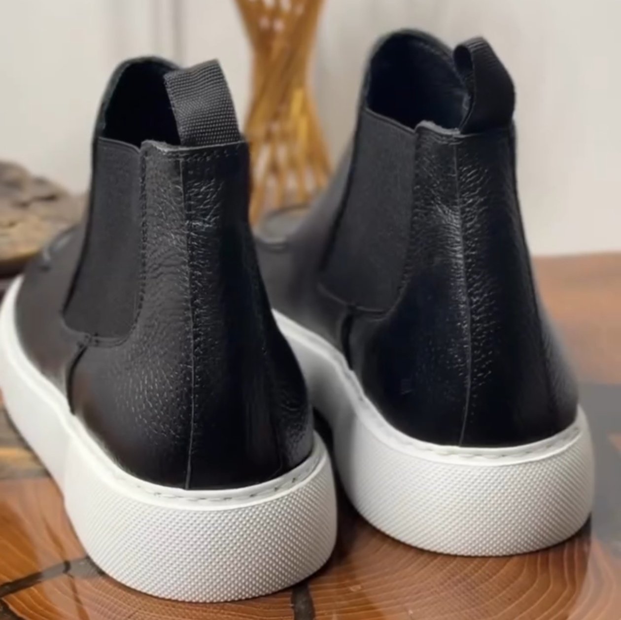 ✅High -quality Dedication✅Men's Classic Genuine Cowhide High-top Casual Shoes