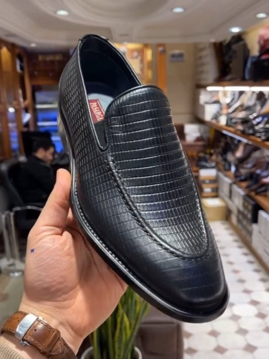 ✅High -quality Dedication✅Men's Premium Genuine Crocodile Leather Casual Shoes