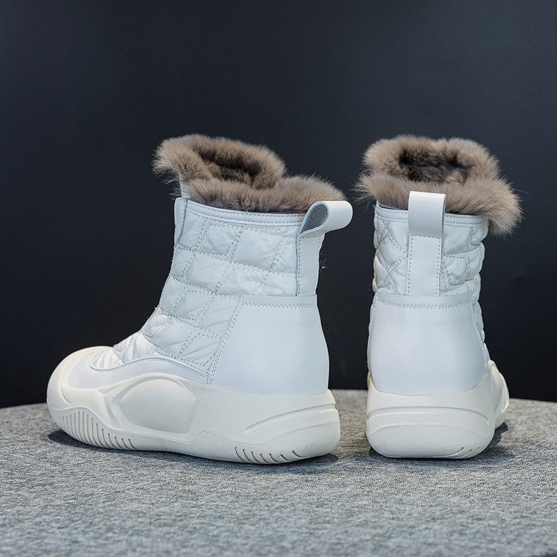 2023 New Winter Wool Thick-soled Waterproof Snow Boots