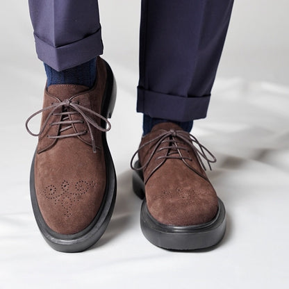✅High -quality Dedication✅Men's Handmade Classic Suede Casual Shoes