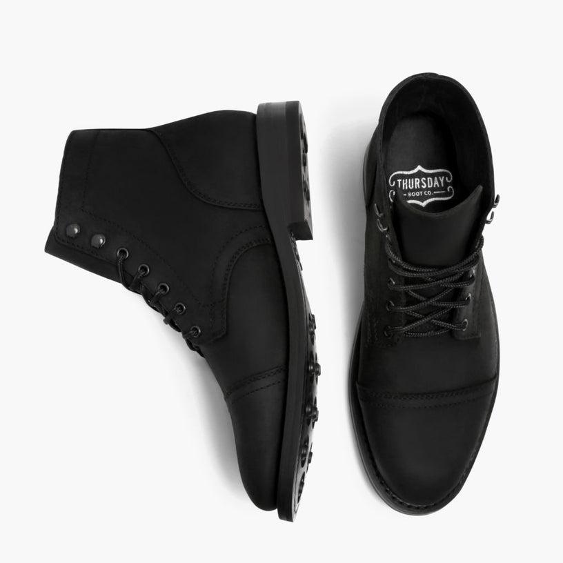 ✅High -quality Dedication✅Men's Retro Classic Solid Color Genuine Cowhide Casual Boots