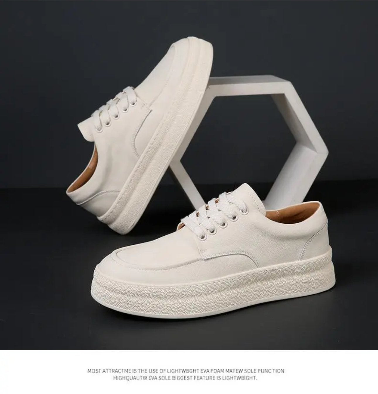 Soft Genuine Leather Versatile Casual Shoes