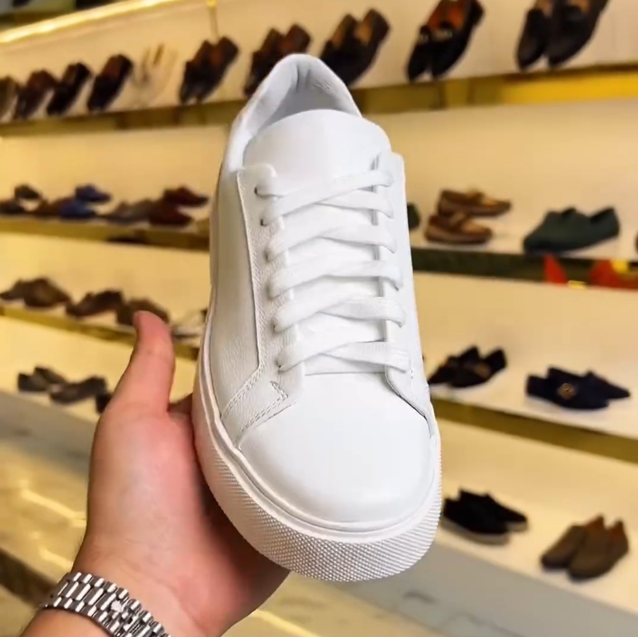 ✅High -quality Dedication✅Men's New Solid Color Genuine Leather Classic Casual Shoes