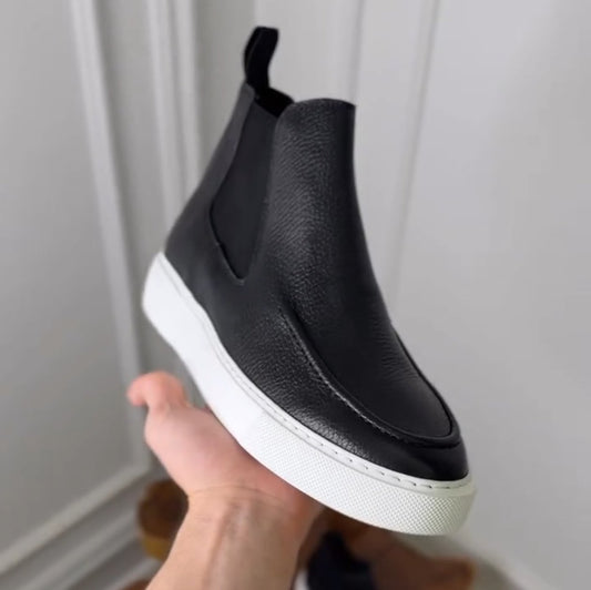 ✅High -quality Dedication✅Men's Classic Genuine Cowhide High-top Casual Shoes