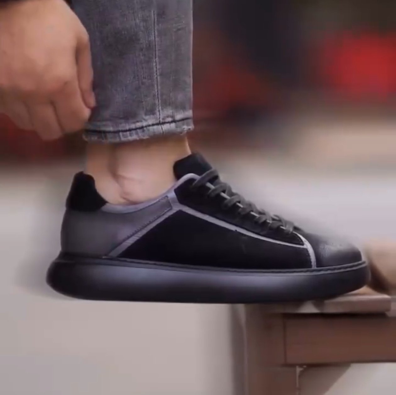 ✅High -quality Dedication✅Men's Classic Genuine Suede Thick-soled Casual Shoes