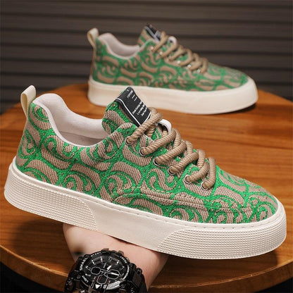 🔥Limited Time Offer 49% OFF🔥Men's New Soft-soled Embroidered Printed Casual Shoes