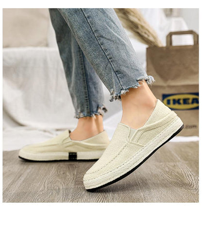 🔥Limited Time Offer 49% OFF🔥New Men's Linen Breathable Slip-on Casual Shoes