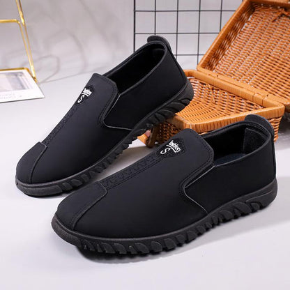 ✅High -quality Dedication✅New Men's Genuine Leather Slip-on Casual Business Shoes