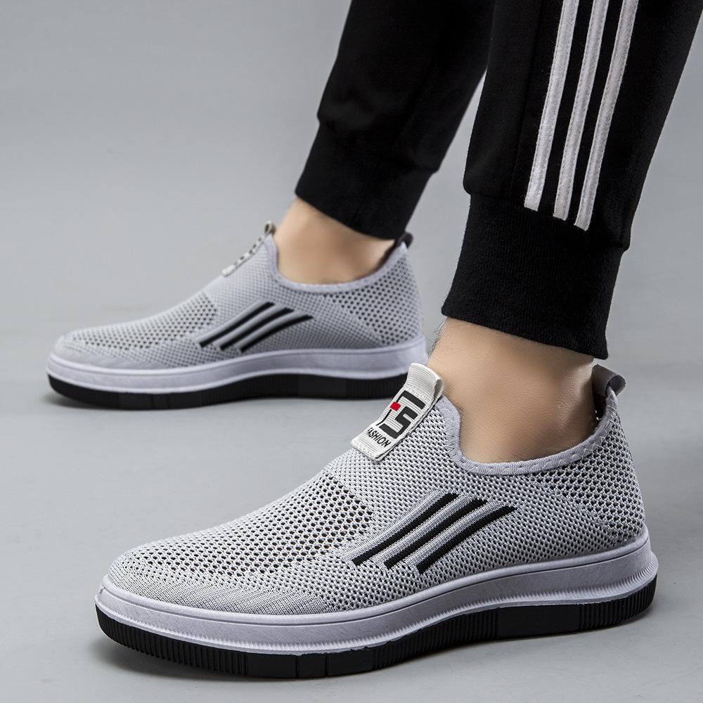 Men's New Mesh Hollow Slip-on Sports Casual Shoes