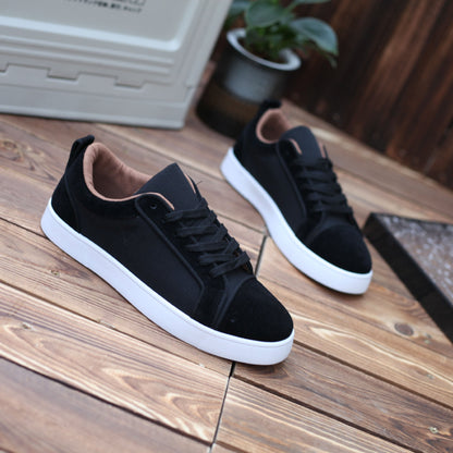 ✅High -quality Dedication✅New Men's Suede & Canvas Breathable All-match Casual Shoes