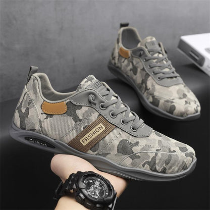 🔥Limited Time Offer 49% OFF🔥New men's camouflage breathable casual canvas shoes