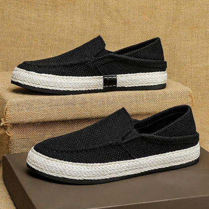 🔥Limited Time Offer 49% OFF🔥New Men's Linen Breathable Slip-on Casual Shoes