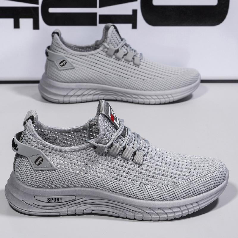 Summer New Mesh Hollow Breathable Men's Casual Sneaker Plus Size