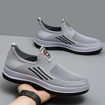 Men's New Mesh Hollow Slip-on Sports Casual Shoes