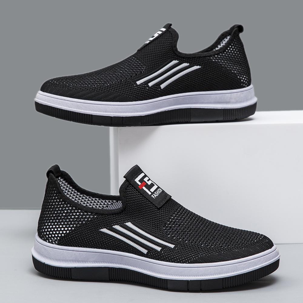 Men's New Mesh Hollow Slip-on Sports Casual Shoes