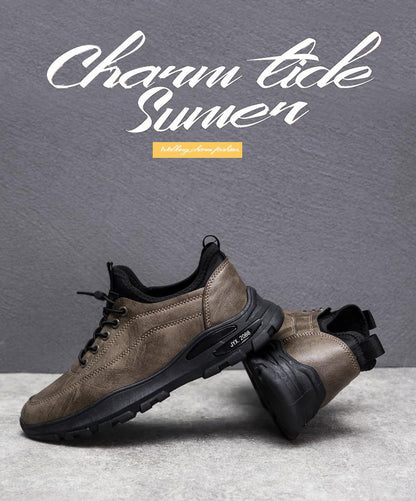 New Autumn and Winter Men's Genuine Leather Casual Shoes