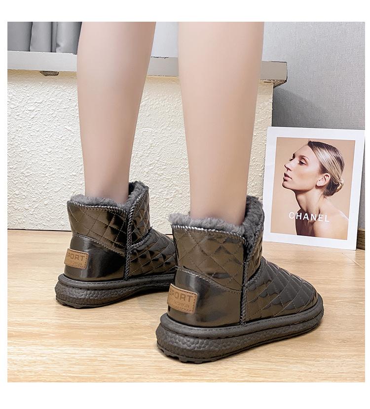 2023 New Winter Velvet Thickened Snow Boots