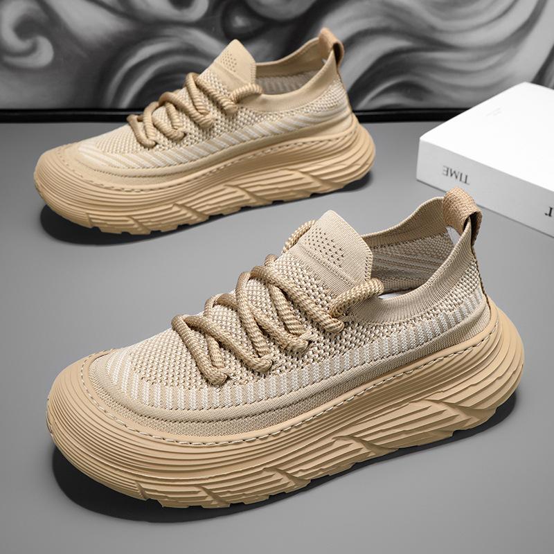 Men's Flying Woven All-Match Breathable Casual Shoes