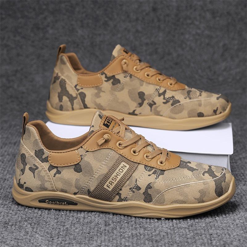 🔥Limited Time Offer 49% OFF🔥New men's camouflage breathable casual canvas shoes