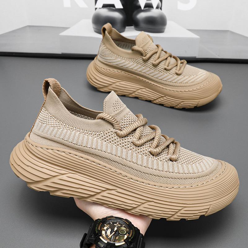 Men's Flying Woven All-Match Breathable Casual Shoes