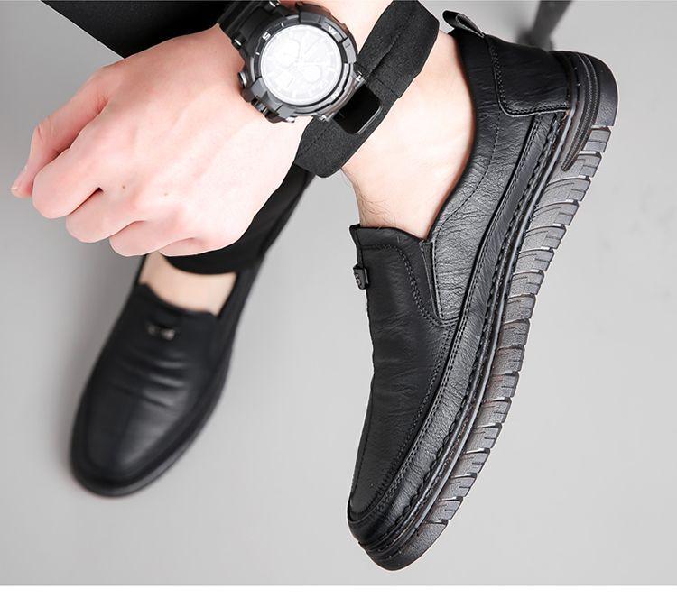 Men's Genuine Leather Soft Non-slip Casual Shoes