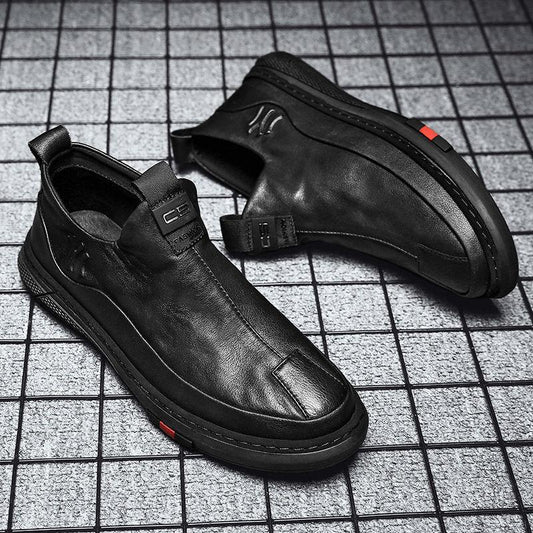 ✅High -quality Dedication✅Men's New Soft Genuine Leather Slip-on Casual Shoes