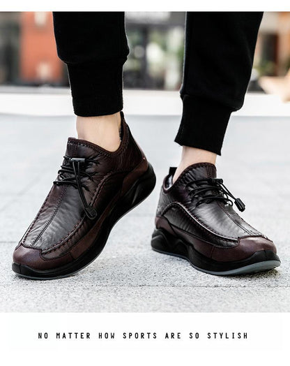 Winter Men's Wool Thickened Casual Shoes