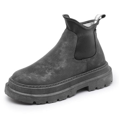 ✅High -quality Dedication✅Men's New Chelsea High-top Slip-on Retro Casual Boots