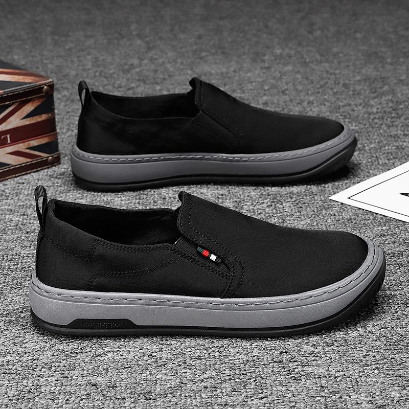 🔥Limited Time Offer 49% OFF🔥Men's New Breathable Canvas Slip-on Casual Driving Shoes