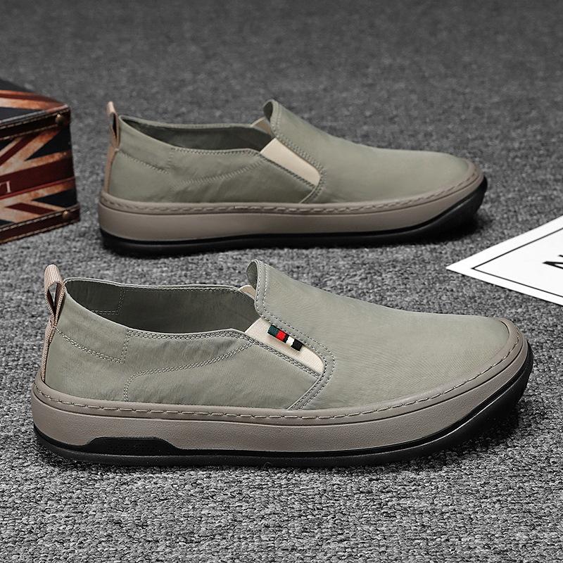 🔥Limited Time Offer 49% OFF🔥Men's New Breathable Canvas Slip-on Casual Driving Shoes